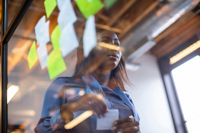 Séance de brainstorming au travail